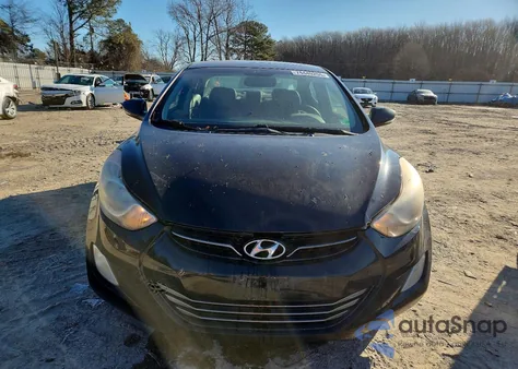 2012 Hyundai Elantra Gls из США, поврежденный, VIN KMHDH4AE2CU272053